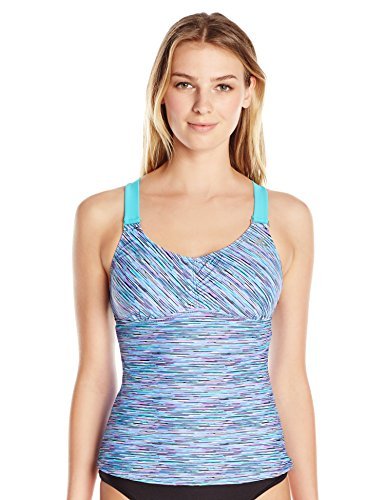 wide strap tankini top