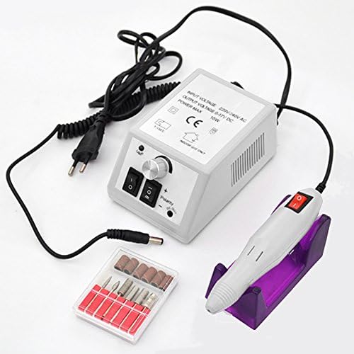 20,000 RPM Nail Art File Manicure Pedicure Electric Nail Drill Machine Set Kit Salon US Plug