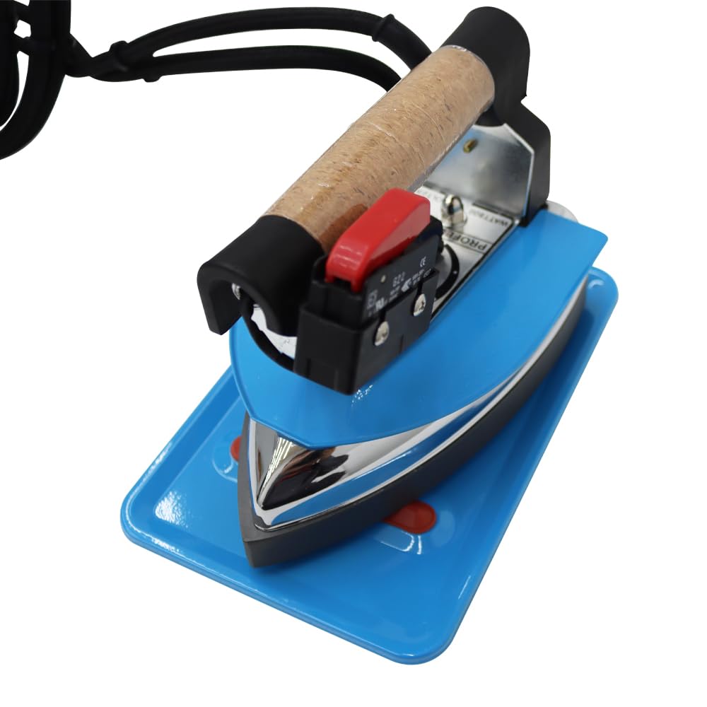 PreAsion 110V 1600W Industrial Steam Ironing Station - 4L Boiler, 900W Iron Head, Professional for Clothing Stores, Laundries & Factories​