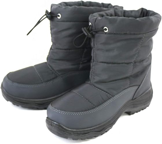 Amazon 厚底 ダウンブーツ スノーブーツ レディース S 23 0cm 23 5cm グレー ノーブランド品 ブーツ ブーティ