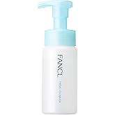 FANCL Pure Moist Cleansing Foam – Japanese Additive-Free Face Wash with Rich Foaming Lather, Hydrating & Gentle Facial Cleanser for All Skin Types
