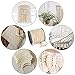 Blisstime Macrame Cord 3mm X 110Yards |Natural Cotton Macrame Rope|3 Strand Twisted Cotton Cord | Soft Undyed Cotton Rope for Decorative Projects (3mmx100m(About 110 yd))