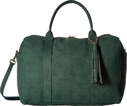 Deux Lux Women's Sydney Snake Weekender with Tassel Hunter Luggage