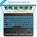 Keyboard Case Compatible with iPad 2018 (6th Gen)/ 2017 (5th Gen)/ iPad Pro 9.7/ iPad Air 2 & 1 | 360 Rotatable & Aluminum iPad Case with Keyboard - 7 Colors Backlit & Breathing Light (Black)