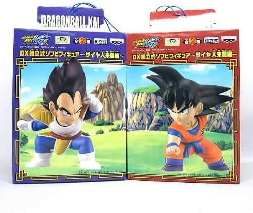 Amazon ドラゴンボール改 Dx組立式ソフビフィギュア サイヤ人来襲編 全2種フルコンプセット フィギュア ドール 通販