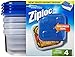 Ziploc Container, Small Square - 40 oz - 4 ct