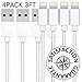 Vector Cables Braided Lightning Cable For iPhone 7 6 6s 6Plus 5SE 5s 5c 5 Cable This Lightning To USB Cable Is A Fast iPhone 5 Charger Cable & Data Sync iphone 5 car charger (4 PACK 3.3 FT)