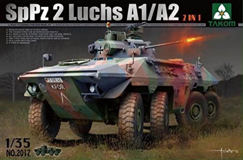 TAKom Bundes SPPZ2 Luchs A1/A2 2-in-1 Model Kit (1/35 Scale)
