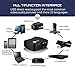 Projector, Zenhon Mini Portable Video LED Projector 1080P for Outdoor Indoor Home Cinema Theater/Game/DVD/PC/Laptop Show,via HDMI/USB/AV/SD/VGA Ports(Black)