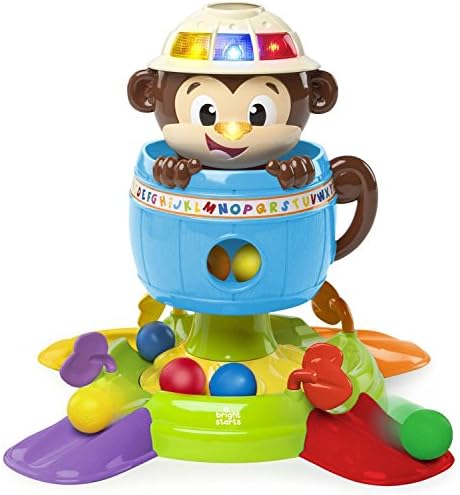 Bright Starts Baby Toy, Hide ''n Spin Monkey