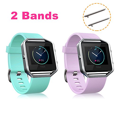 Fitbit Blaze Bands Small Yearscase 2pcs Silicone Replacement Sport