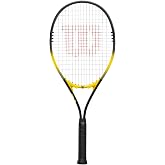 Wilson Energy XL Tennis Racket- Black/Yellow, 4-3/8"