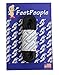 FeetPeople Leather Shoe/Boot Laces, Black, 27 Inches, 1 Pair