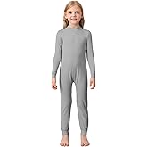 EEOST Adaptive Clothing for Special Needs Kids - Anti-Strip Zip Back Jumpsuit for Autism, Long Sleeve & Leg