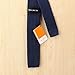DAO3D01F Dark Blue White Polka Dots Knit Tie Presents for Christmas Day Skinny Knit Neck Tie By Dan Smith
