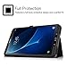 Fintie Folio Case for Samsung Galaxy Tab A 10.1 (2016 NO S Pen Version), Premium PU Leather Slim Fit Smart Stand Cover with Auto Sleep/Wake for Galaxy Tab A 10.1 (SM-T580/T585/T587), Black