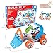 HOMOFY 132PCS Engineering STEM Educational Building Toys DIY Learning Building Kit Building Blocks Construction Toys Set Best Gift for Boys/Girls Toddlers Kids Age 4 5 6 7 8 9 10+Year Old