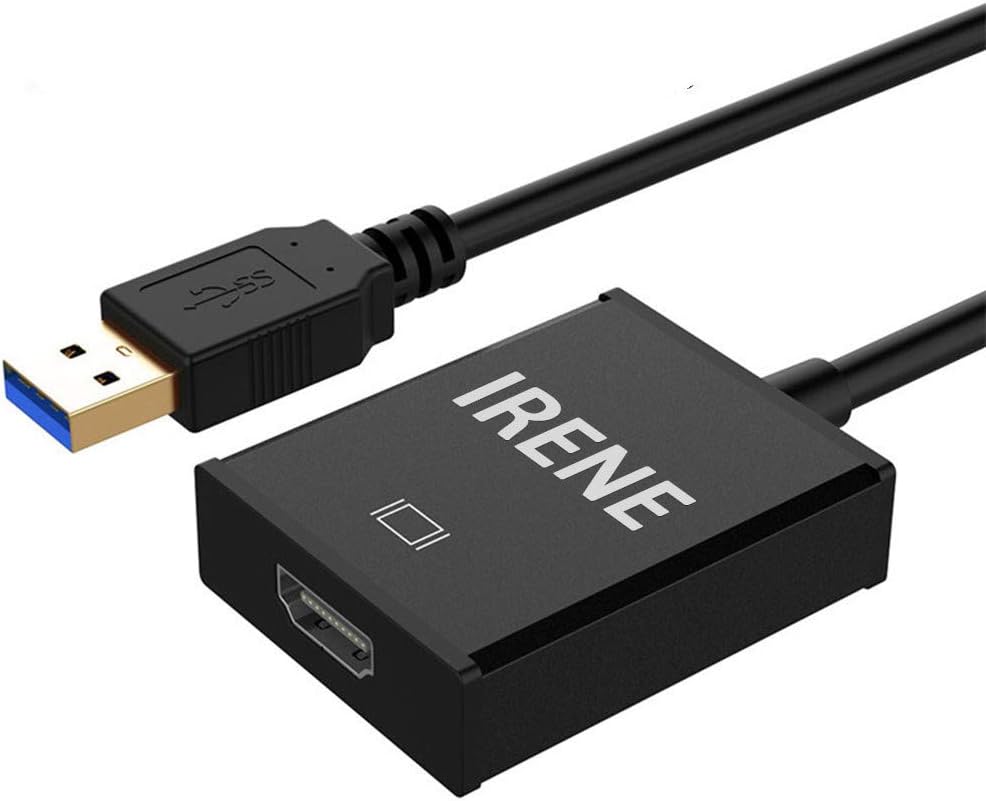 USB to HDMI Adapter, USB 3.0/2.0 to HDMI Adapter, Full HD 1080P Video