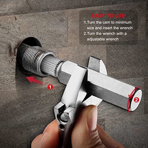 HAUTMEC Internal Pipe Wrench Set, 3/8inch, ½inch, ¾inch Easy