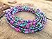 Tuoshei 8 Piece Summer Jewelry Waist Bead Set, Colorful Waist Bead, Belly Bead, African Waist Bead, Body Chain, Beaded Belly Chain, Bikini Jewelry for Woman Girl (style 6)
