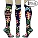 Compression Socks for Men & Women 20-30 mmHg Medical Graduated Compression Stockings for Sports Running Nurses Shin Splints Diabetic Flight Travel Pregnancy (Navy, S/M)