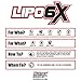 Nutrex Research Lipo 6X | Multiphase Liquid & Beadlet Rapid Thermogenic Fat Burner (60 Capsules)
