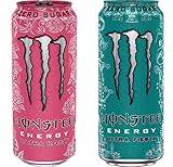 Monster Energy Ultra Fiesta & Ultra Rosa 16 ounce
