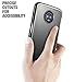 Moto Z3 Play Case, Moto Z3 Case, Poetic Karbon Shield [Shock Absorbing] Slim Fit TPU Case with [Carbon Fiber Texture] for Motorola Moto Z3 Play/Moto Z3 Black