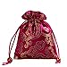 2500 Silk Brocade Sachet Candy Drawer Pouch Jewelry Travel Drawstring Coin Purse Bag H6.3