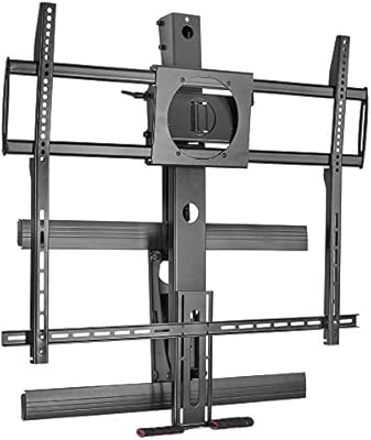 Mount It Fireplace Tv Mount Heavy Duty Mantel Tv Mount Pull Down