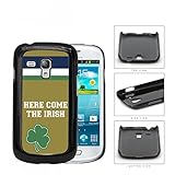 Here Come The Irish School Spirit Slogan Chant Samsung i8190 Galaxy S3 (MINI) Hard Snap on Plastic Cell Phone Cover