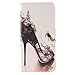 DRUnKQUEEn S6 Edge Case, PU Leather Credit Card Holder Case Stand Feature Wallet Type Flip Folio Cover - for G925 Samsung Galaxy S6Edge