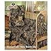 Mossy Oak New Break Up Camo - 6 Piece Crib Set includes (Crib Fitted Sheet, Crib Bumper Pad, Crib Headboard Pad, Crib Comforter, Crib Bedskirt and Crib Diaper Stacker)- Save Big By Bundling!