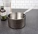 RSVP International Endurance Stainless Steel Measuring Pan Scoop, 2 Cups | Dry or Liquid | Baking or Cooking | Perfect for Feeding Pets, Cat Dog Food, Bird Seed, etc. | Dishwasher Safe