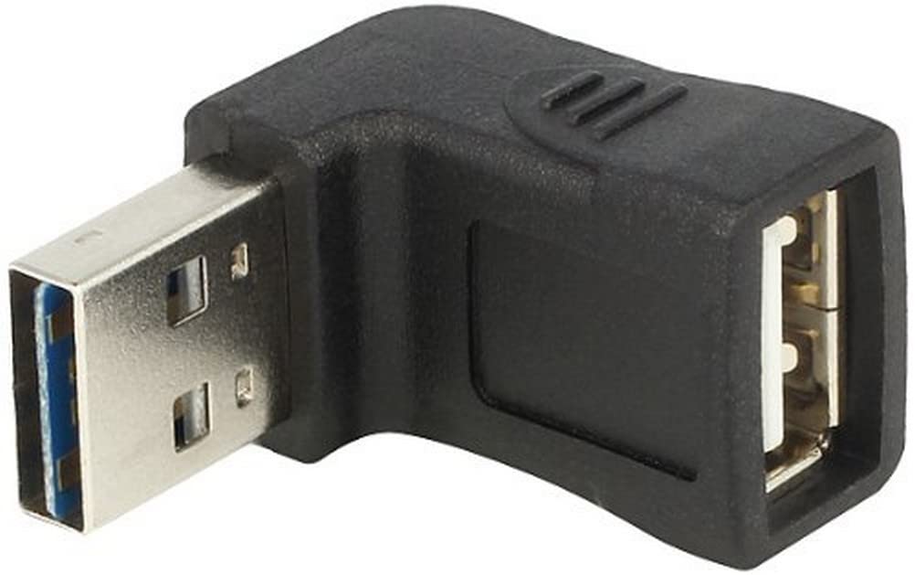 DeLock Adapter Easy USB 2.0-A Male > USB 2.0-A Female Angled Top/Bottom