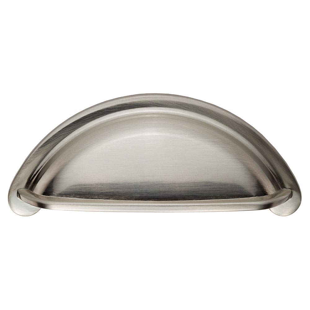 FTD OXFORD CUP PULL 76MM C/C, Satin Nickel