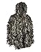 North Mountain Gear Ghillie Suit - Premium Hunting Clothes For Men - Solid Shell Woodland Green Camouflage - Knee Length Leg Zippers for Easy On and Off - Twice The Leafs of A Standard Camo Leafy Suit