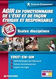agir en fonctionnaire de l'Etat de façon éthique et responsable ; CAPES/CAPET//CAPLP/agrégation by 