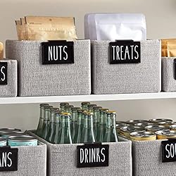 Talented Kitchen 8 Piece Metal Basket Labels Clip
