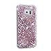 Urberry Galaxy S7 Edge Case, S7 Edge Moving Glitter Cover, Flowing Liquid Floating Luxury Bling Glitter Sparkle Hard Case for Samsung Galaxy S7 Edge with a Free Screen Protector