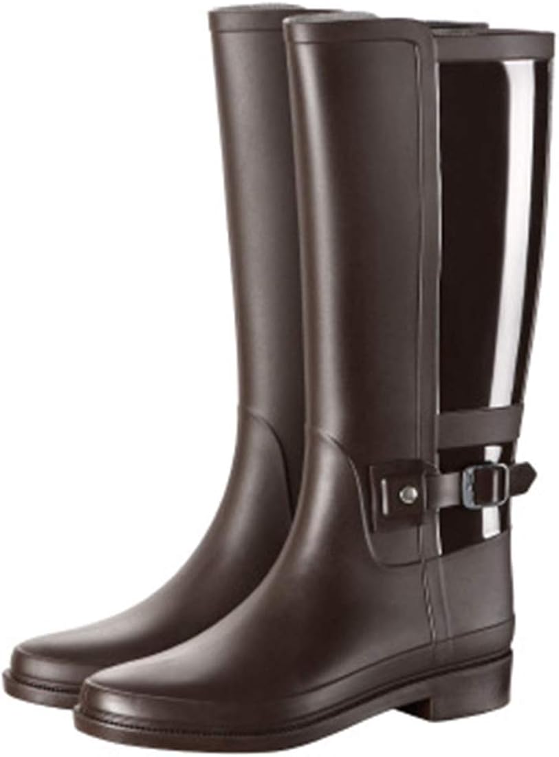 Bottes De Pluie Courtes Pour Femme - En Caoutchouc Imperméable, Antidérapantes, Confortables Pour L'été - 8
