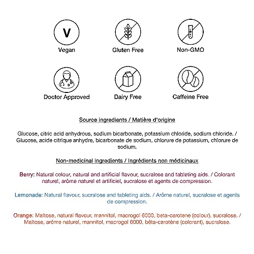 HydraLyte Electrolyte Tablets - Variety Flavoured Electrolytes, Low Sugar Electrolytes Formulated to Accelerate Hydration, Post Workout, Travel Essential - Safe Hydration for All Ages (60 Count)