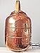 Biz2frnds Pure Copper Hammered Water Dispenser Storage Water Tank with Tap | Water Pot | 1.7 Gallon| 6.5 Ltr Capacity | 218 Oz