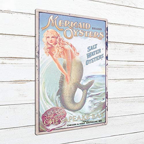 Ohio Wholesale Mermaid Advertising Sign Wall Art, from our Water Collection