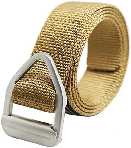 Men's Nylon Tactical Webbing Buckle Belt