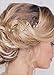 fxmimior 3 PCS Bridal Women Pearls Rhinestones Simple Little Hair Pins Vintage Wedding Party Crystal Rhinestones Party Prom Hair Accessories(Gold))