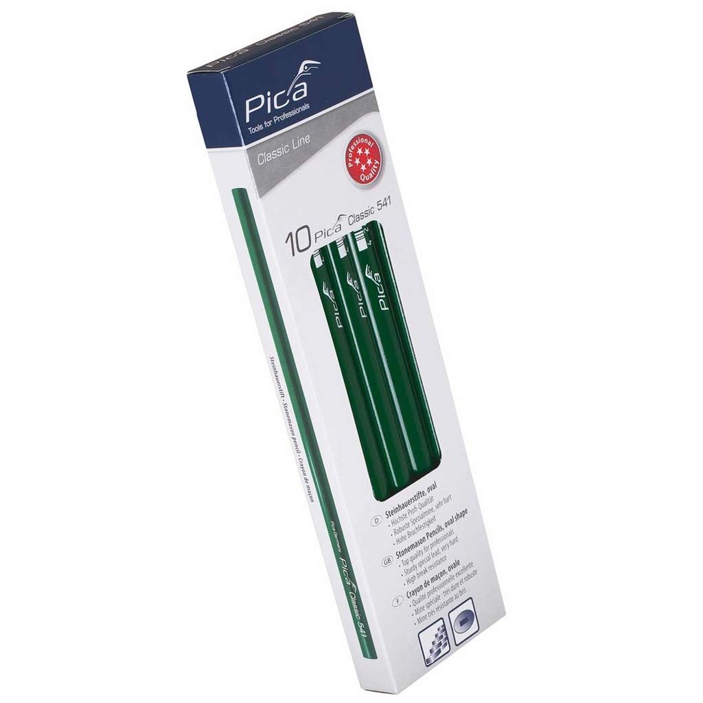 PICA 541/24-10 - Caja con 10 lápices de albañil de 24 cm