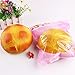 Dreamyth Squishy Toy Jumbo Colossal Pineapple Bun Bread Super Soft Slow Rising SqueezeToy Relieve Stress Toy Gift New (yellow)