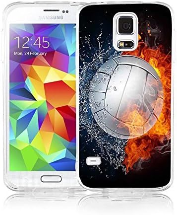 Galaxy S5 Case Viwell Samsung Galaxy S5 Case 2015 Personality Abstract Cool Volleyball Addict