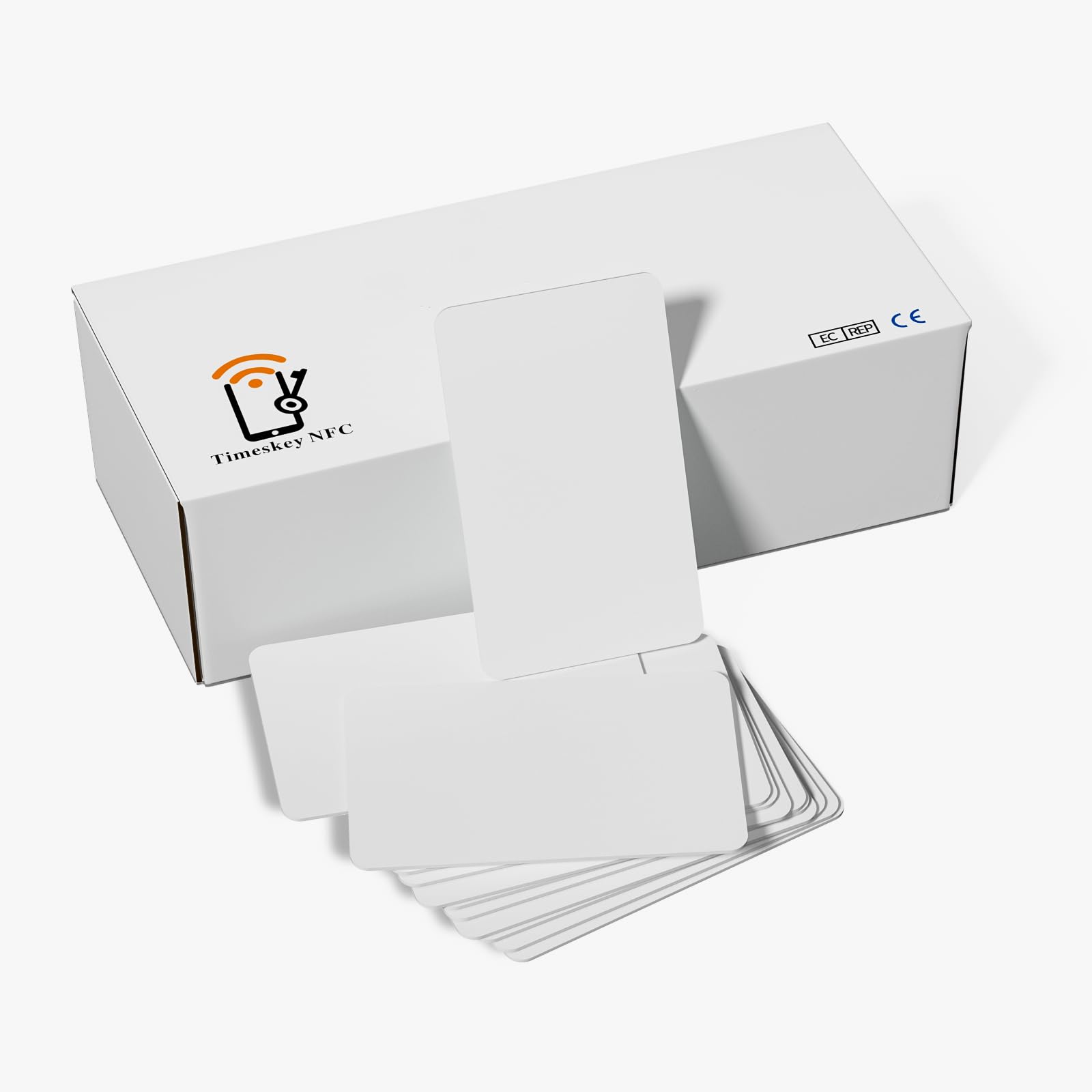 Inkjet Printable PVC ID Cards (250pcs) Compatible with Epson and Canon Inkjet Printers, CR80 30 MIL Thick Waterproof Material, Both Side can be Printing -TimesKey